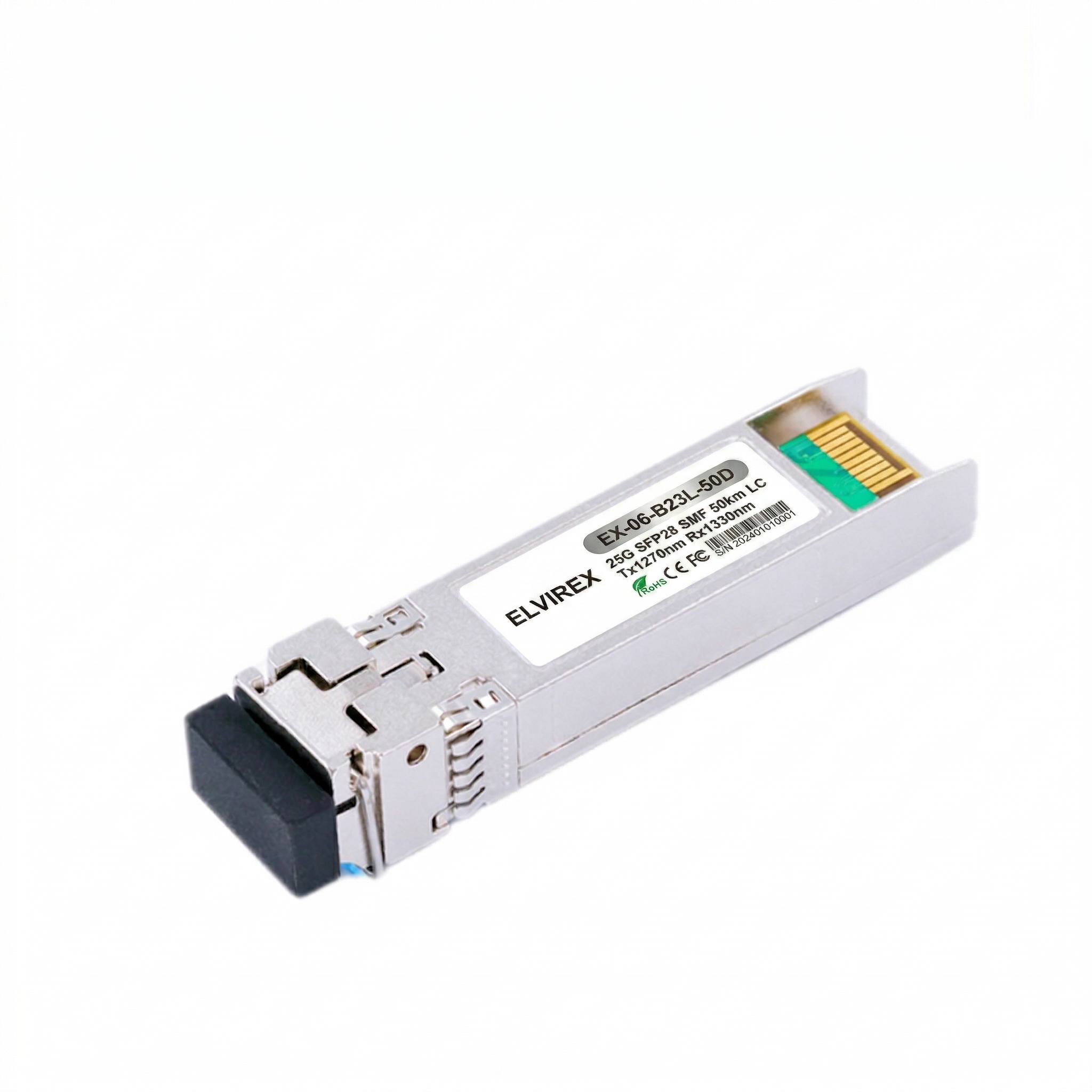 25G SFP28 BiDi Tx1270nm/Rx1310nm 50km LC