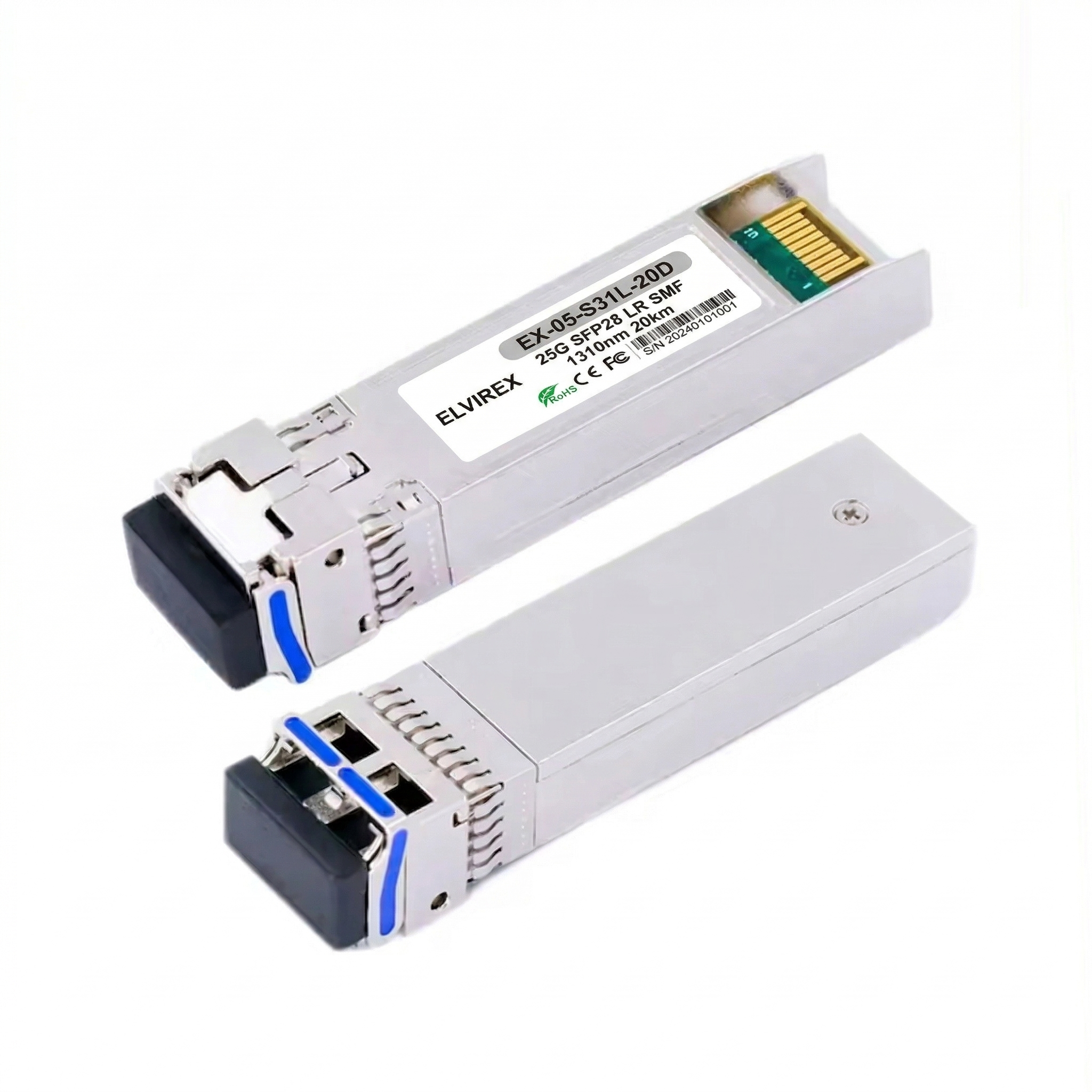 25G SFP28 1310nm 20km Dual LC