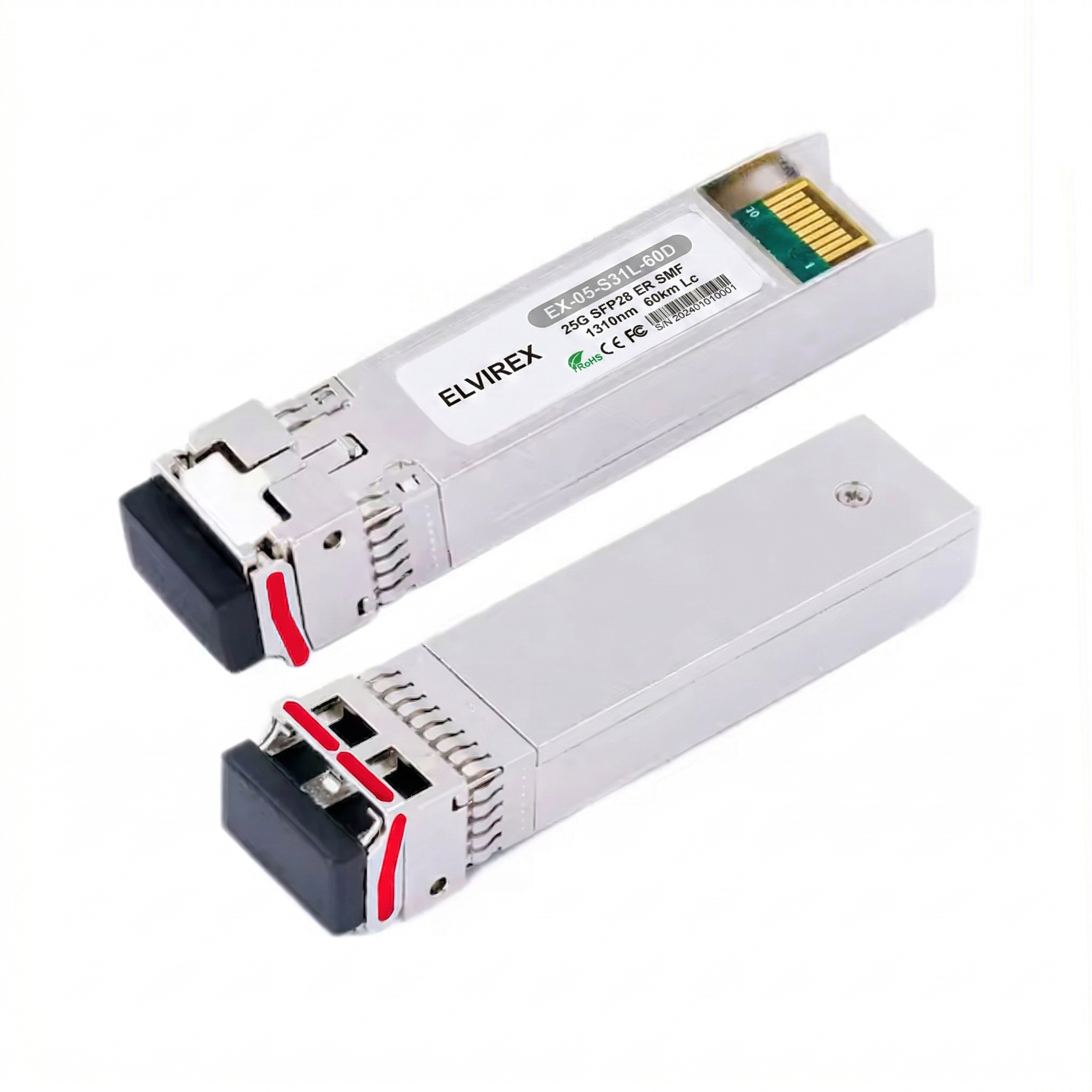 25G SFP28 1310nm 60km Dual LC