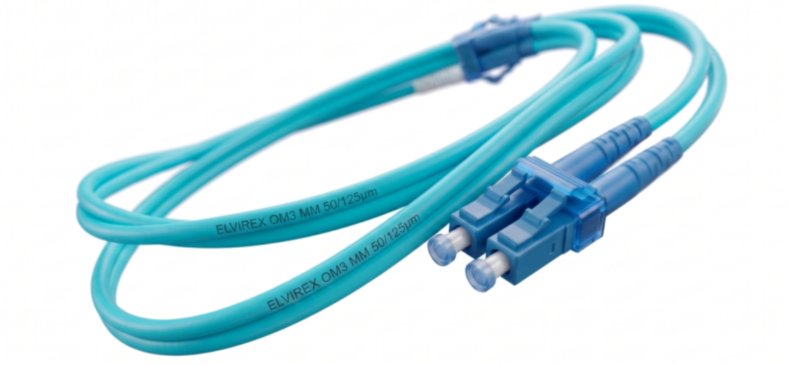 LC UPC to LC UPC Duplex OM3 Multi Mode LSZH 2.0mm Fiber Optic Patch Cable
